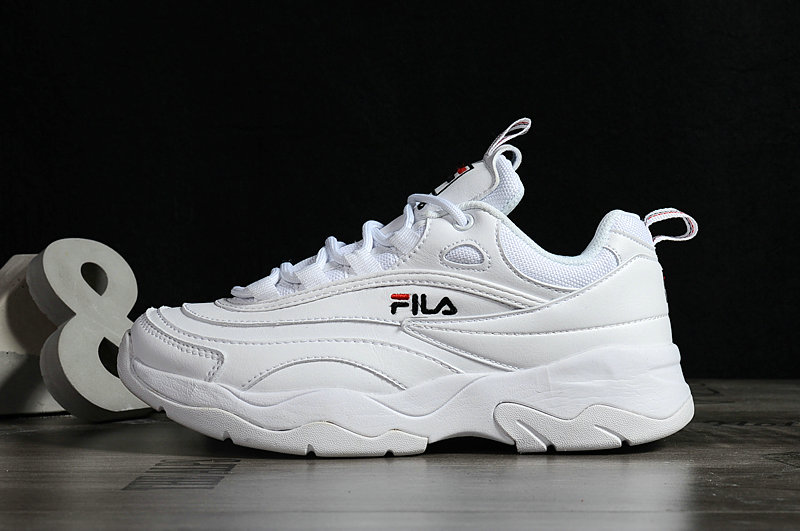 FILA Ray Disruptor 2 Men Women All White